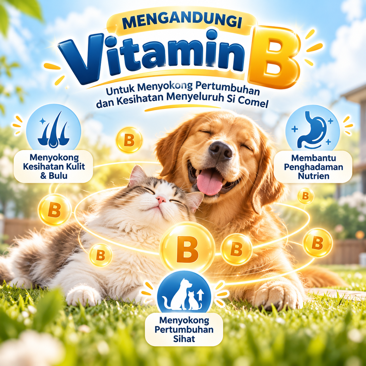 Mengandungi Vitamin B
